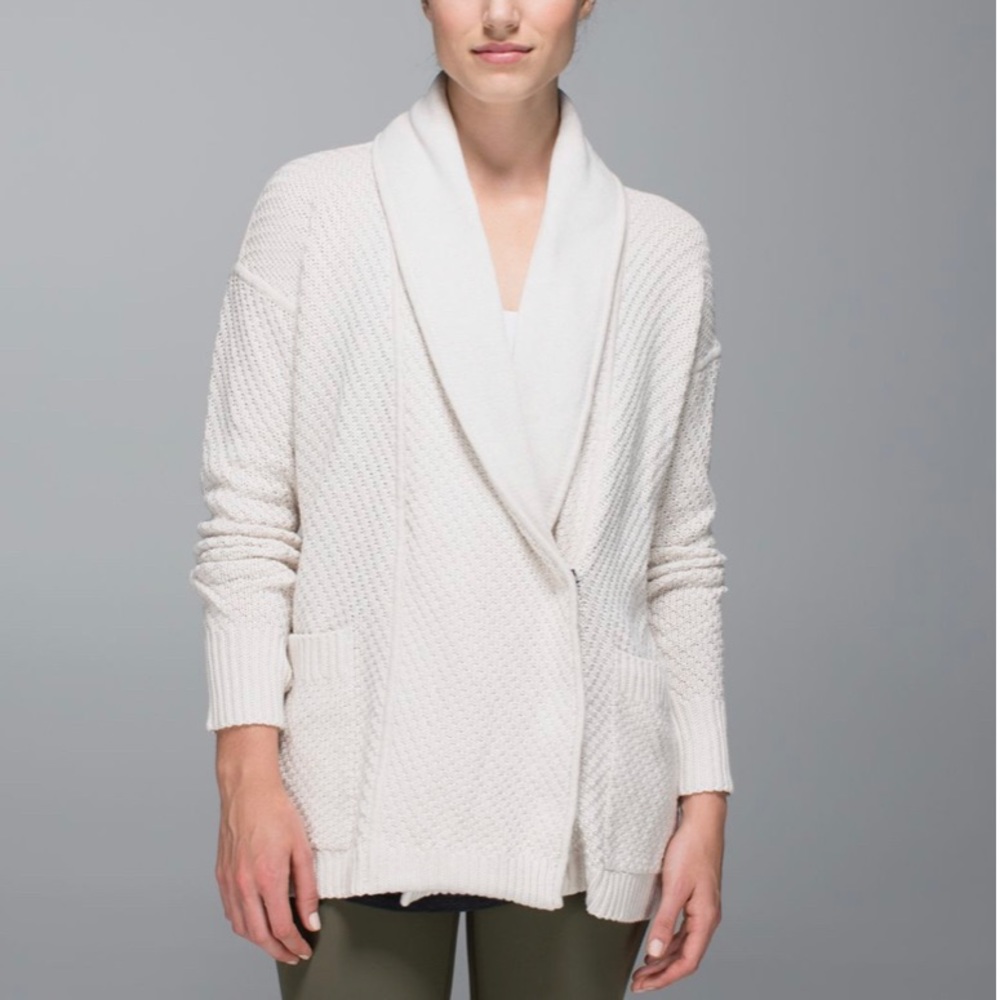 Lululemon Post Practice Cardigan